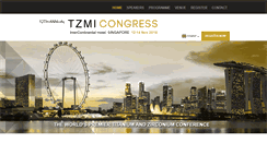Desktop Screenshot of congress.tzmi.com